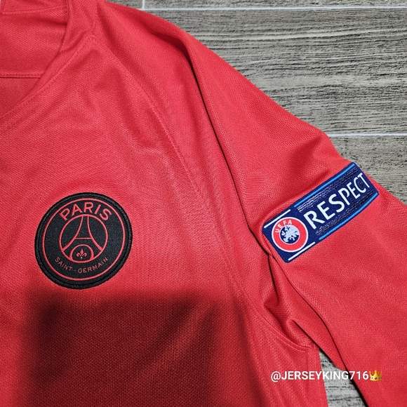 Jordan PSG Gigi Buffon #1 2018/2019 long sleeve goalkeeper jersey UCL Size L - Picture 12 of 16